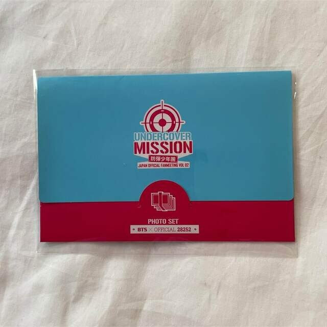 BTS ジョングク UNDERCOVER MISSION アンカバ フォト BTS Japan Fan Meeting Vol2 UNDERCOVER MISSION Official