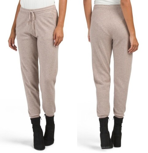 Soft Cashmere Joggers Pants 38 