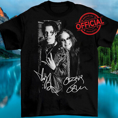 Hot Yungblud And Ozzy Osbourne Signature Cotton Unisex S