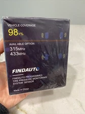 FINDAUTO Programed Tire Pressure Monitoring System  315/433MHz New in Box