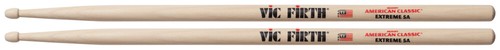 6 Pairs Vic Firth X5A Wood Tip American Classic Hickory Extreme 5A Drumsticks - Picture 2 of 2