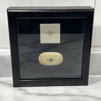 Queen Bee wall plaque, 8  X 8  X 2  very unique with minor defect
