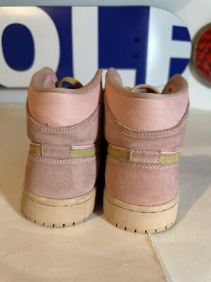 Jordan 1 Mid Retro Pink/Coral Gold 2019 Size 9 US | eBay display picture 1