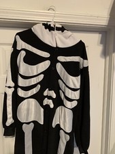 Spooktacular Creations Unisex Costume Pajama PJs One Piece Adult Size Small