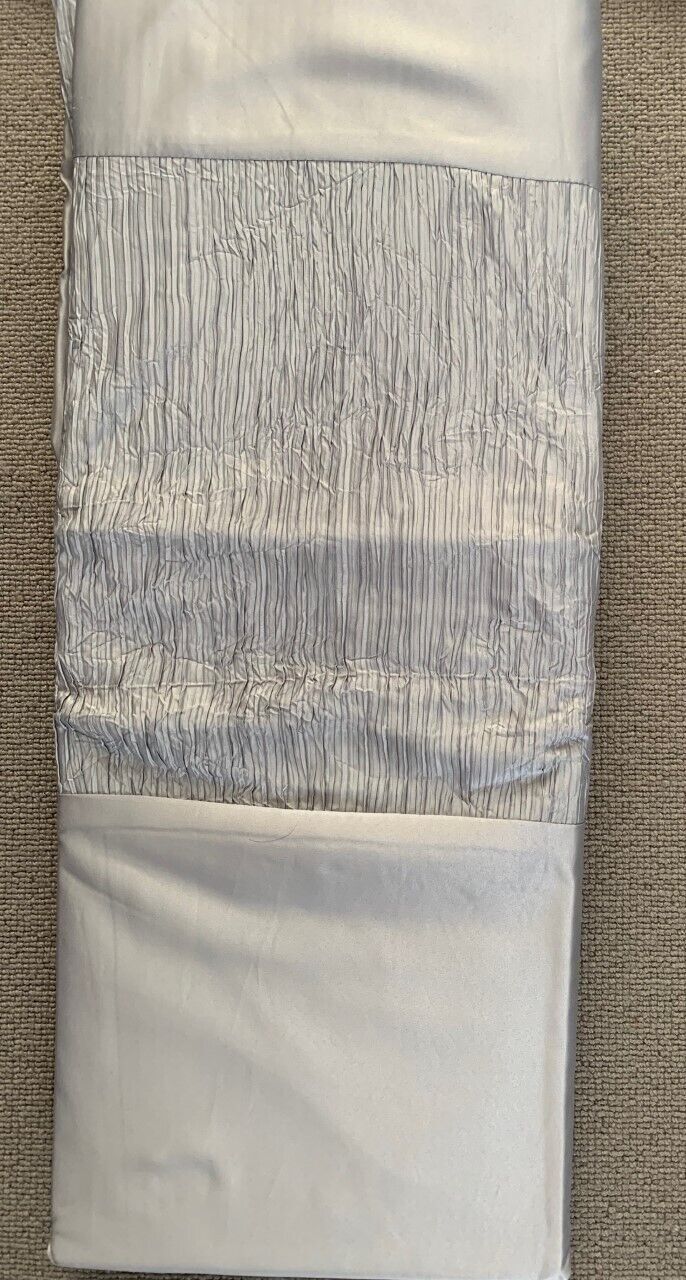 Dunelm Silver Blackout Eyelet Curtains 66" x 72", 66" x 54" (W x L