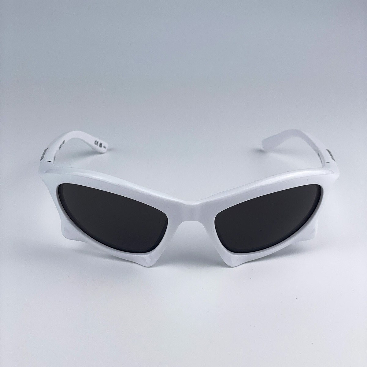 バレンシアガ BALENCIAGA BAT RECTANGLE BB0229S Balenciaga Bat BB0229S Wrap Sunglasses | EyeOns.com
