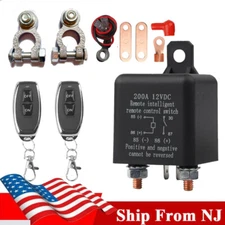 Car Battery Switch Disconnect Power Kill Master Isolator Cut Off Remote Control