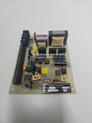 Dover Flexo TI8 Circuit Board Input: 117V/60Hz 0.25A