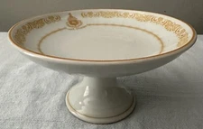 Rare Dyckman Hotel China Cafe Compotier Compote Fruit Tray Bauscher Bros 1910 EC