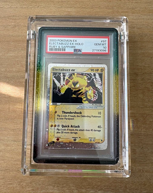 PSA 10 2003 Pokemon Electabuzz ex Holo EX Ruby & Sapphire 97/109 
