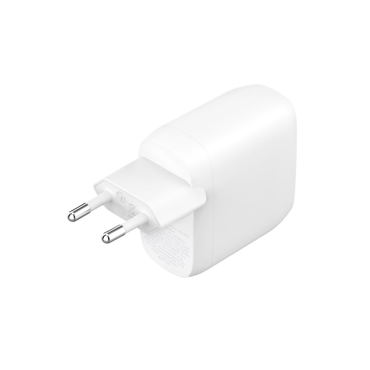 Belkin Chargeur secteur double USB-C 60W adaptateur universel charge rapide PD PPS