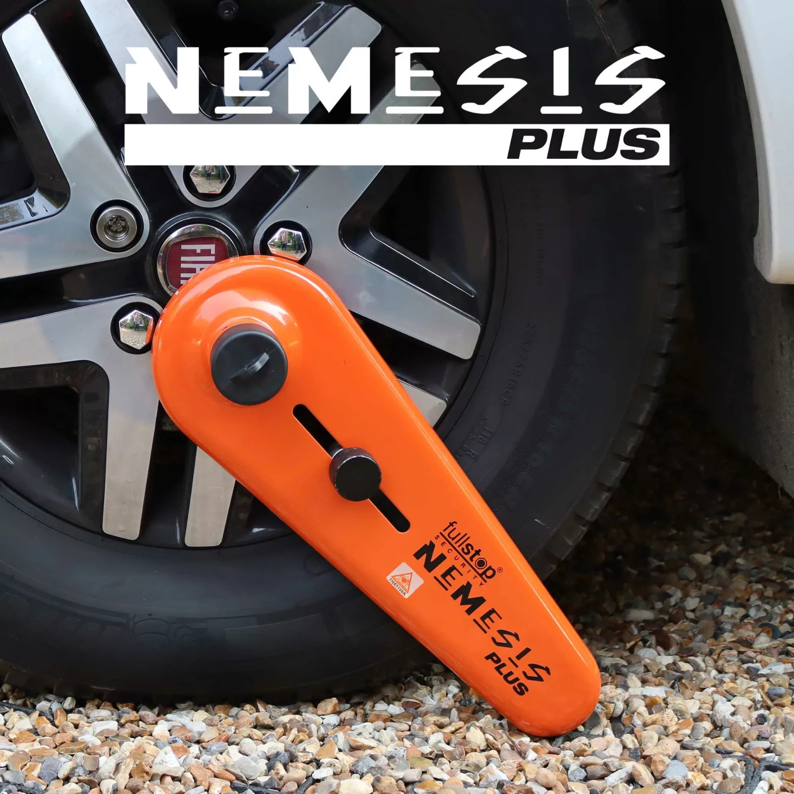 Purpleline Nemesis PLUS Wheel Lock Clamp For Motorhome Campervans Campers FNP300