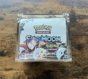 burning shadows booster box sealed Pokemon Sun & Moon Pack Each booster contains a total of 10 cards BRAND NEW BOX - nearly