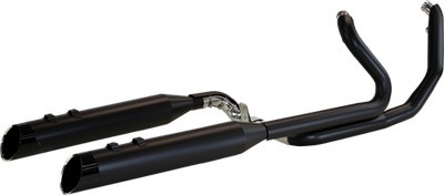 Khrome Werks Dominator 2-2 Edge Black Exhaust System 2017-2026 Harley Touring