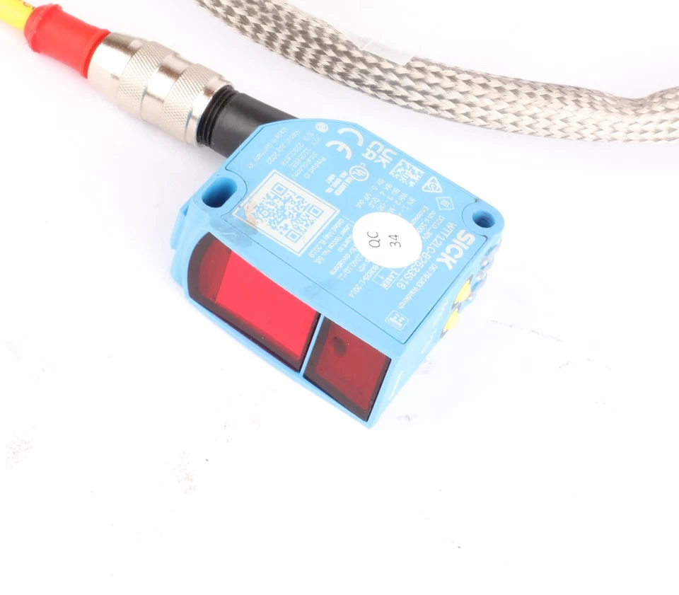 SICK WTT12LC-B2533S16 Photoelectric Proximity Sensor 1105655, 50-380mm Sense - Image 2 of 4