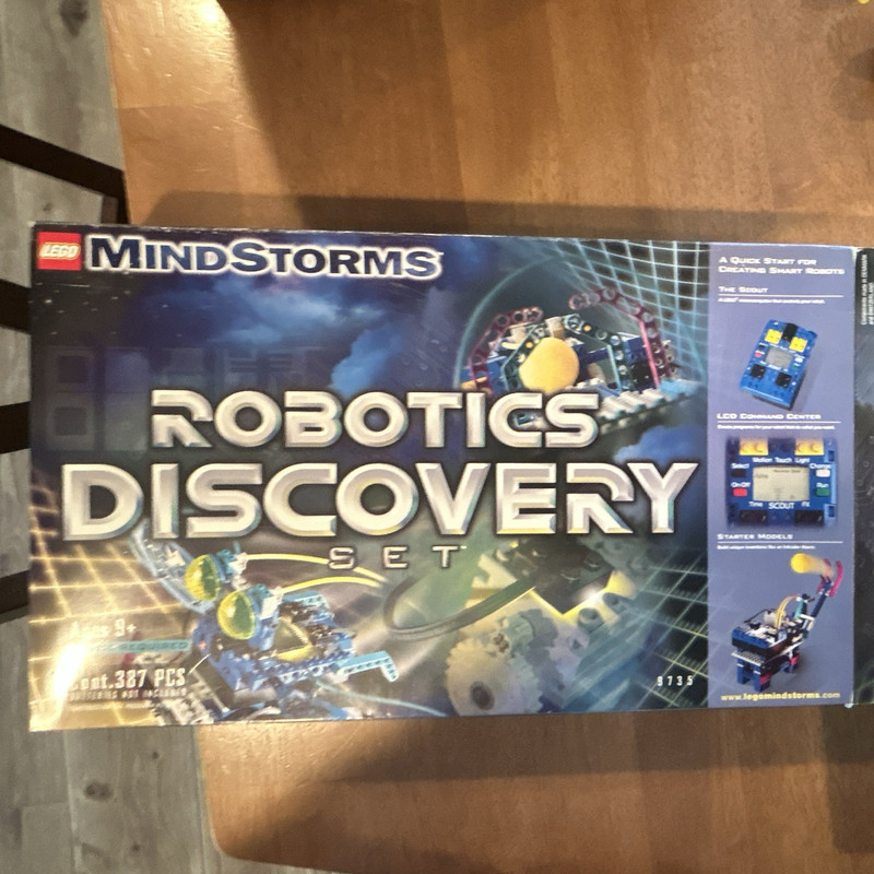 LEGO MINDSTORMS Robotics Discovery Set 9735 387 pcs Battery Powered With Box