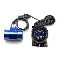 52mm Water Temperature Gauge with Joint Pipe Adaptor Joint Pipe: 38MM Blue Blue