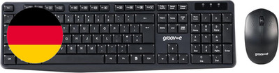Groov-E Wireless Keyboard and Mouse Combo - Computer Accessories for Laptops and