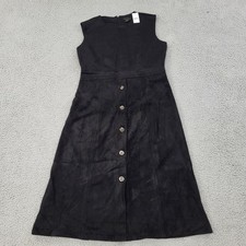 Ann Taylor Dress Womens 6 Black A-line Sleeveless