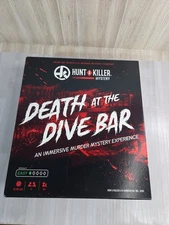 Hunt a Killer Death At A Dive Bar Board Game. An Immerse Murder Mystery Game 