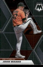 2021 Panini Mosaic #131 John Means