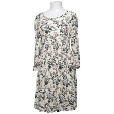 Ba&sh, Kleid, Größe: L, Beige/Schwarz/Mehrfarbig, Blumen, Damen #n6V