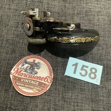 VTG  SINGER 99 K sewing machine simanco bobbin winder & Belt Guard. Nice ,158