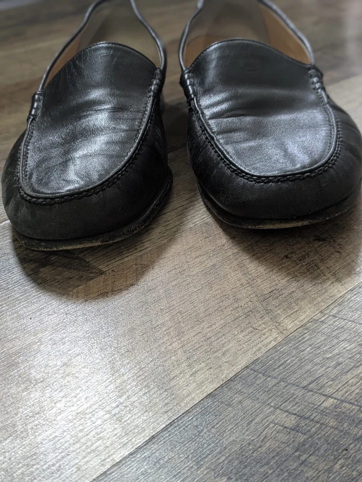 Zapatos de vestir de cuero negros Tanino Crisci para hombre 10,5 formales negocios boda elegantes Foto 2 de 4