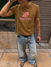 2017 Supreme Pink Elephant Shirt Rare Colourw...