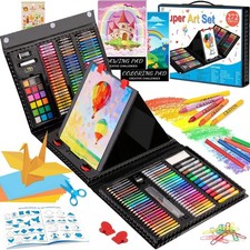 Art Supplies, 272 Pack Art Set Drawing Kit for Girls Boys Teens Artist, Delux...