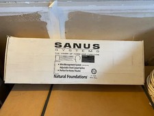 *PAIR* SANUS NF36 36 Black Pillar Bookshelf S...