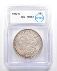 1902-O Morgan Silver Dollar MS63 ICG *6581