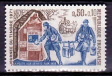 France Année 1971 YT 1671 neuf luxe ** Journée du timbre
