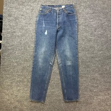 Vintage 90s Levi's 13501 Jeans Women's 11 Blue Denim High Rise USA Made - 30X30