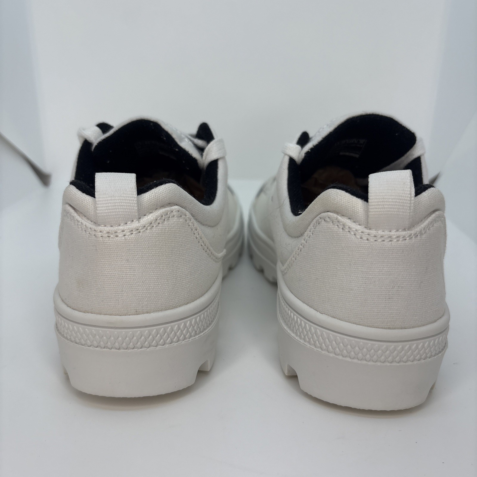 SAOLA Scarpe Skechers Roadies True Roots bianche tela bianca suola a strappo donna taglia 7 5