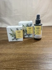 Sprig by Kohler Shield Set Candle Bath Bomb Body Mist Tea Tree Rosemary New