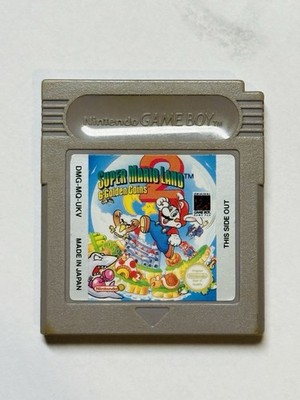 Super Mario Land 2 Nintendo Game Boy, 6 Golden Coins, Authentic, Tested