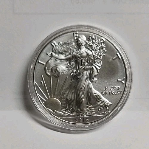 2016 - 1 Oz Silver American Eagle BU - *ONE OUNCE FINE SILVER*