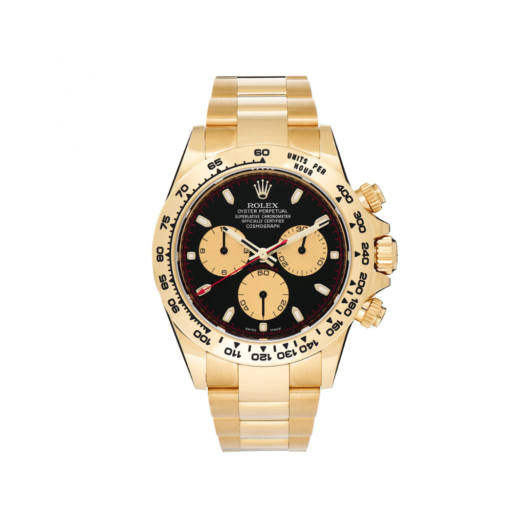 Rolex Daytona 116508 'Paul Newman' Yellow Gold Black Dial | eBay