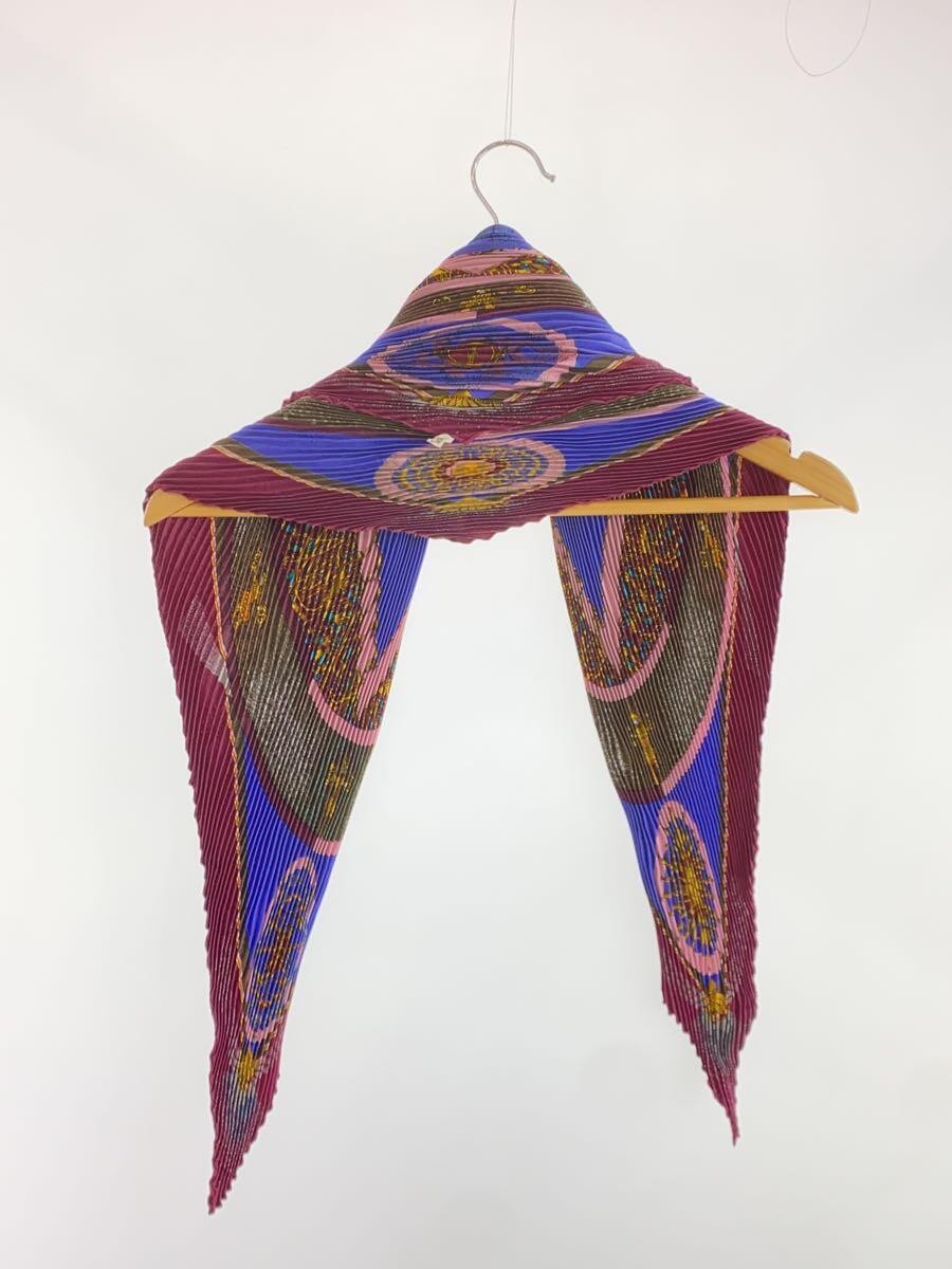 HERMES Scarf Multicolor Allover Pattern Women s a… - image 2