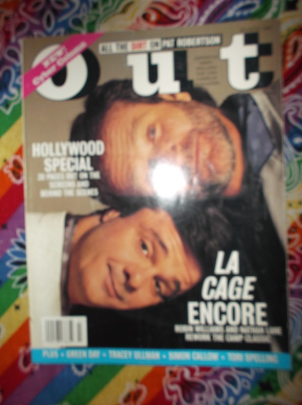 "Rare" Vintage OUT Magazine-March, 1996-Hollywood Special