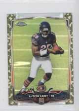 2014 Topps Chrome Mini Camo Refractor 27/99 Ka'Deem Carey #188 3c7