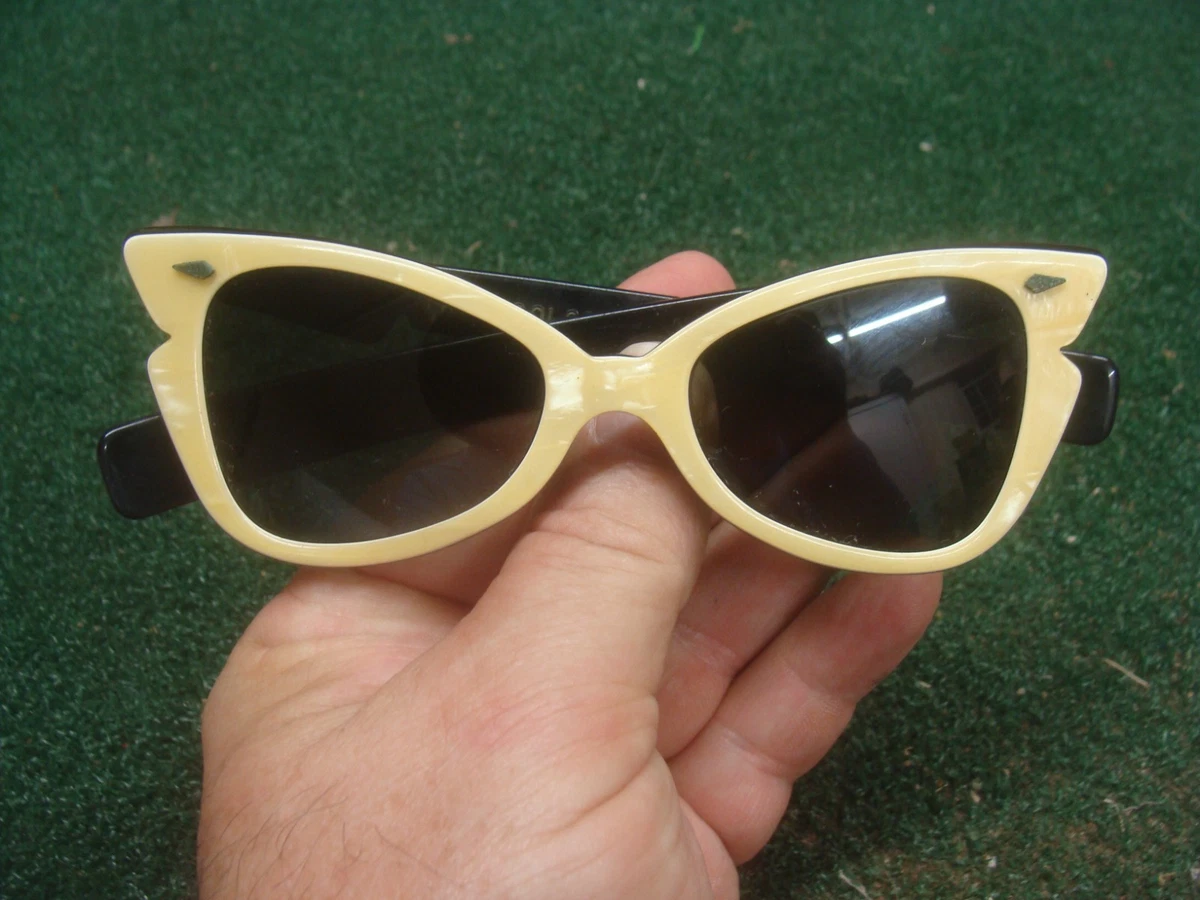 VINTAGE RARE TRUE COLOR SUNGLASSES *FREE GIFT VINTAGE 1960 main image 4
