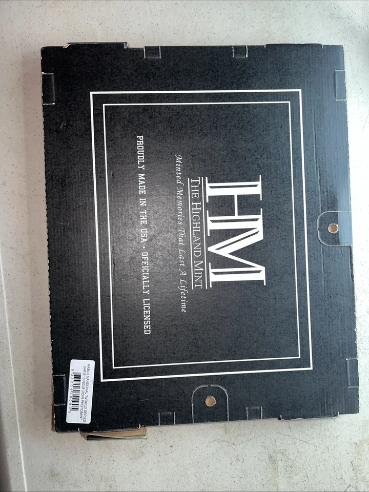 Pablo Sandoval Giants Serie Mundial 2012 3 HR Placa Highland Como Nueva #344/5000 Foto 3 de 4