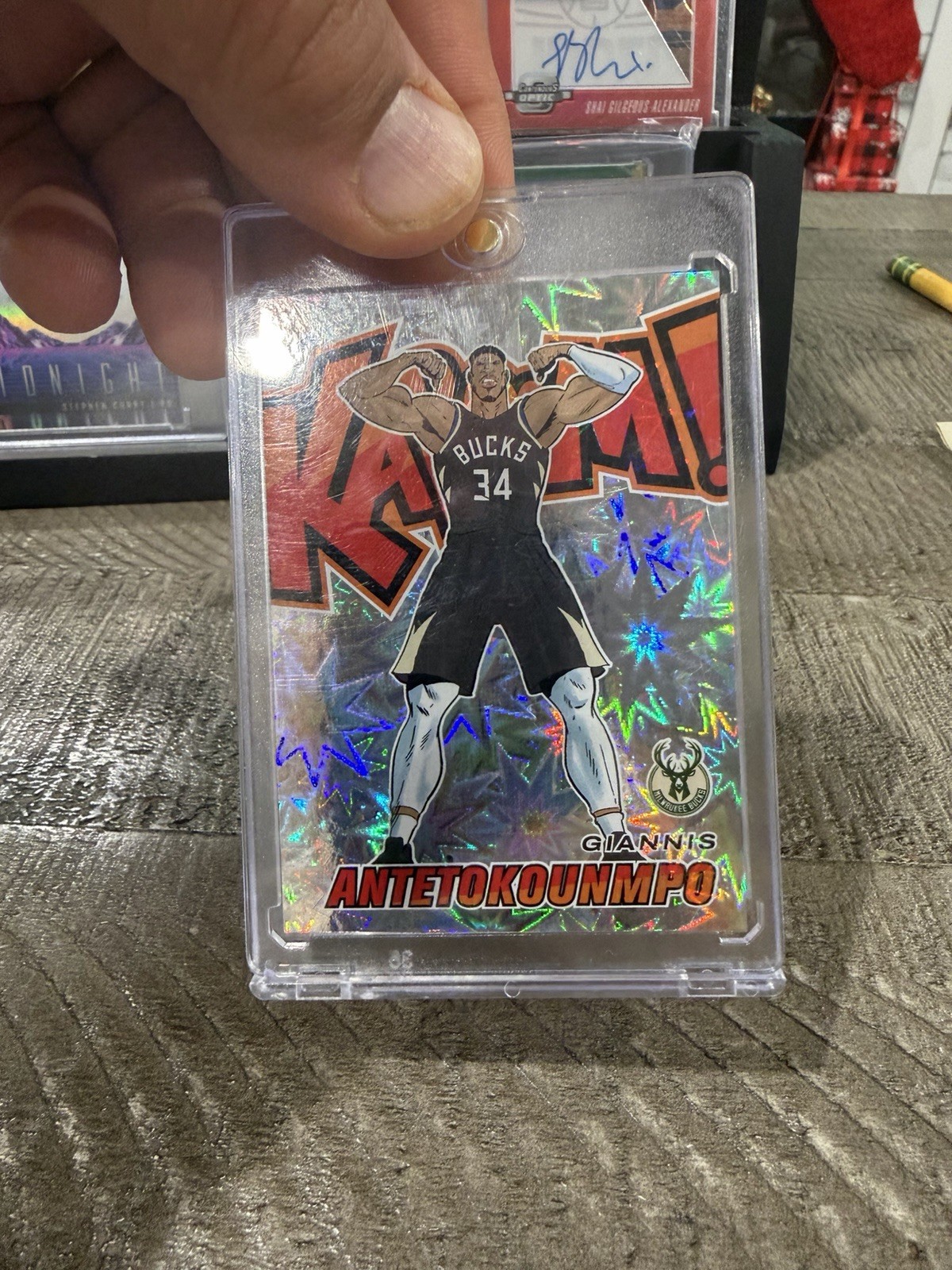 2024-25 Panini Revolution - Kaboom! Vertical Giannis Antetokounmpo #7 - SSP