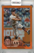 2023 Topps Chrome Update Casey Schmitt Orange /25 Giants