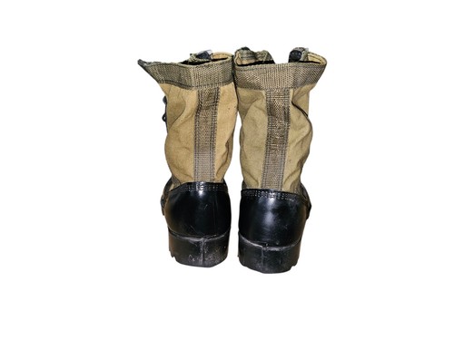 Rothco schwarz/grün Leder & Canvas Kampf Militär Dschungel Stiefel Herren Größe 10R - Bild 7 von 9