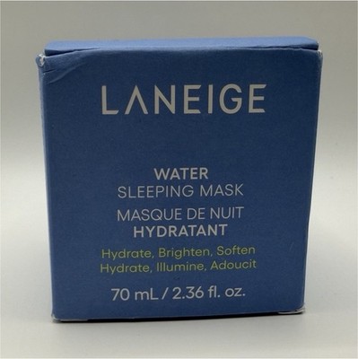 NEW Laneige Water Sleeping Mask 70mL 2.36oz Overnight Hydrating Face Mask