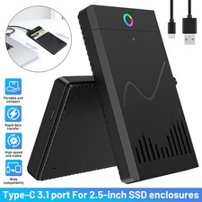 USB 3.1 Type-C For 2.5" External HDD SSD Enclosure Hard Drive Case SATA 3.0 UASP