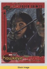 2023 Upper Deck Marvel Studios Hawkeye Trick Shots Red Kate Bishop #TS4 READ 5vc